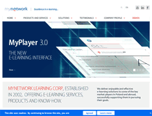 Tablet Screenshot of mynetworkcorp.com